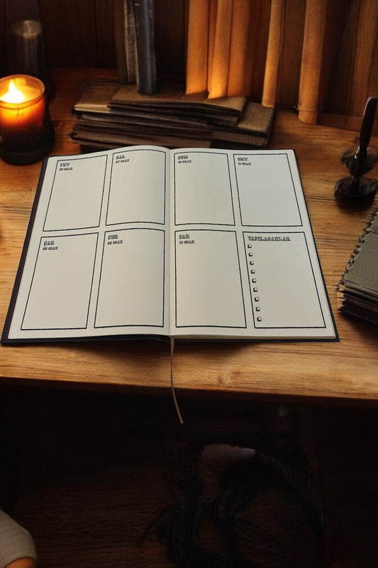 Harry Potter Ajanda Haftalık Planlayıcı Defter - Tarihsiz