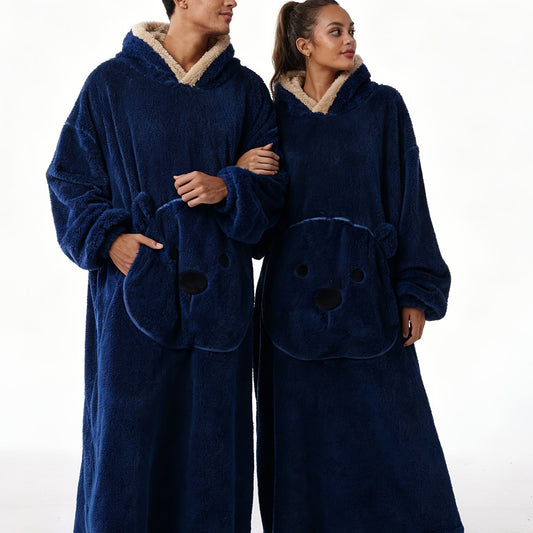 Ayıcık Figürlü Giyilebilir Battaniye