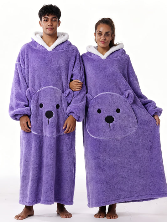 Ayıcık Figürlü Giyilebilir Battaniye