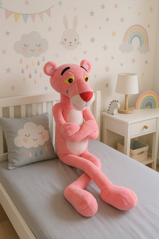 Pembe Panter Peluş 90 CM